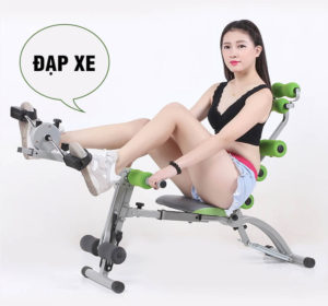 bài tập cùng máy tập cơ bụng